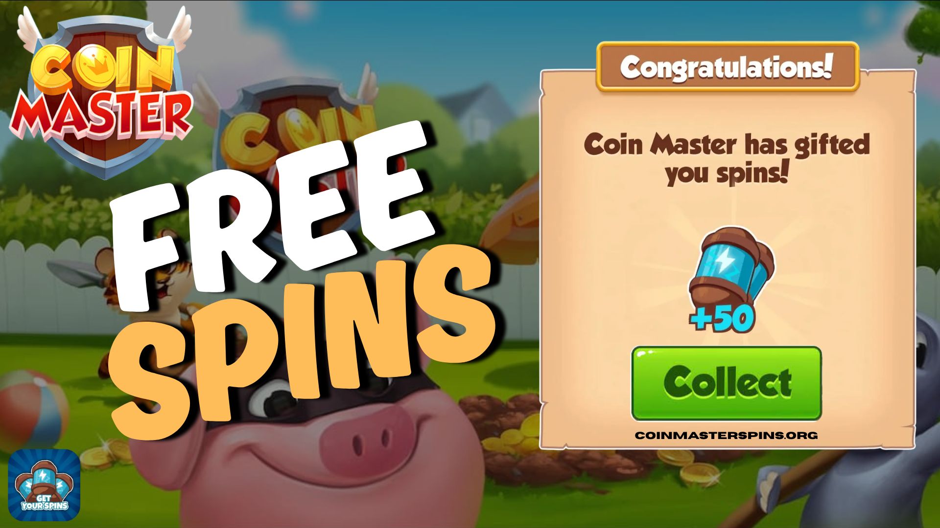 لفات Coin Master المجانية
